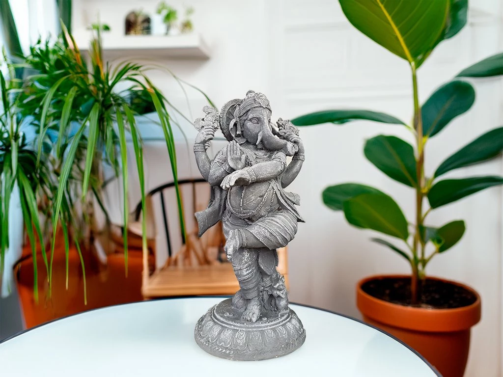 IMAGEN LINEA PIEDRA GANESH PARADO 60CM RESINA ARTESANAL